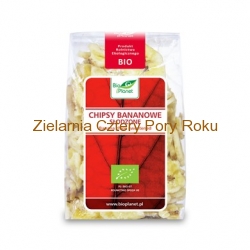 Chipsy bananowe słodzone eko Bio Planet 150g
